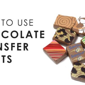 How to use Chocolate Transfer Sheets | Savour Chocolate & Patisserie School