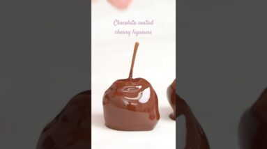 Get the Perfect Liquid Centre in Your Chocolate Coated Cherries!