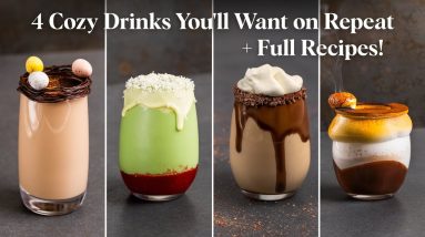 4 Cozy Drinks You’ll Want on Repeat | S’mores Hot Chocolate, Iced Matcha & More!